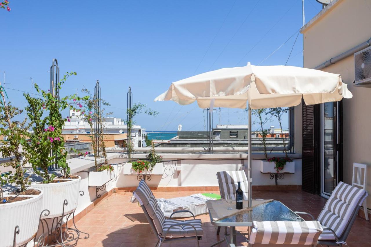 La Bella Vista Bari Sea View Terrace Flat Apartment Exterior photo